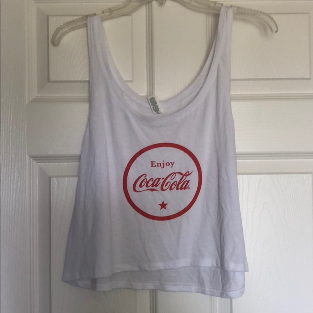 Vintage Coca-Cola White Tank Top